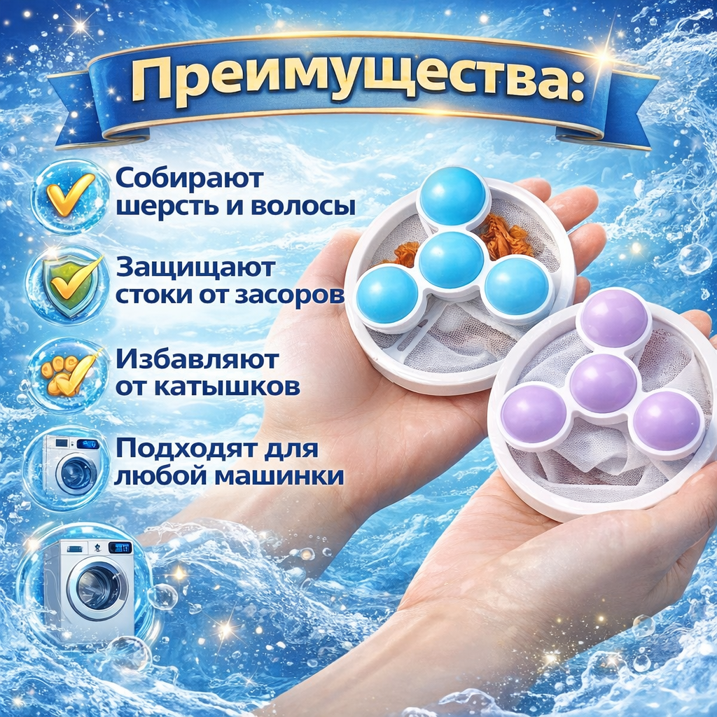 Шарики-фильтр вид 2