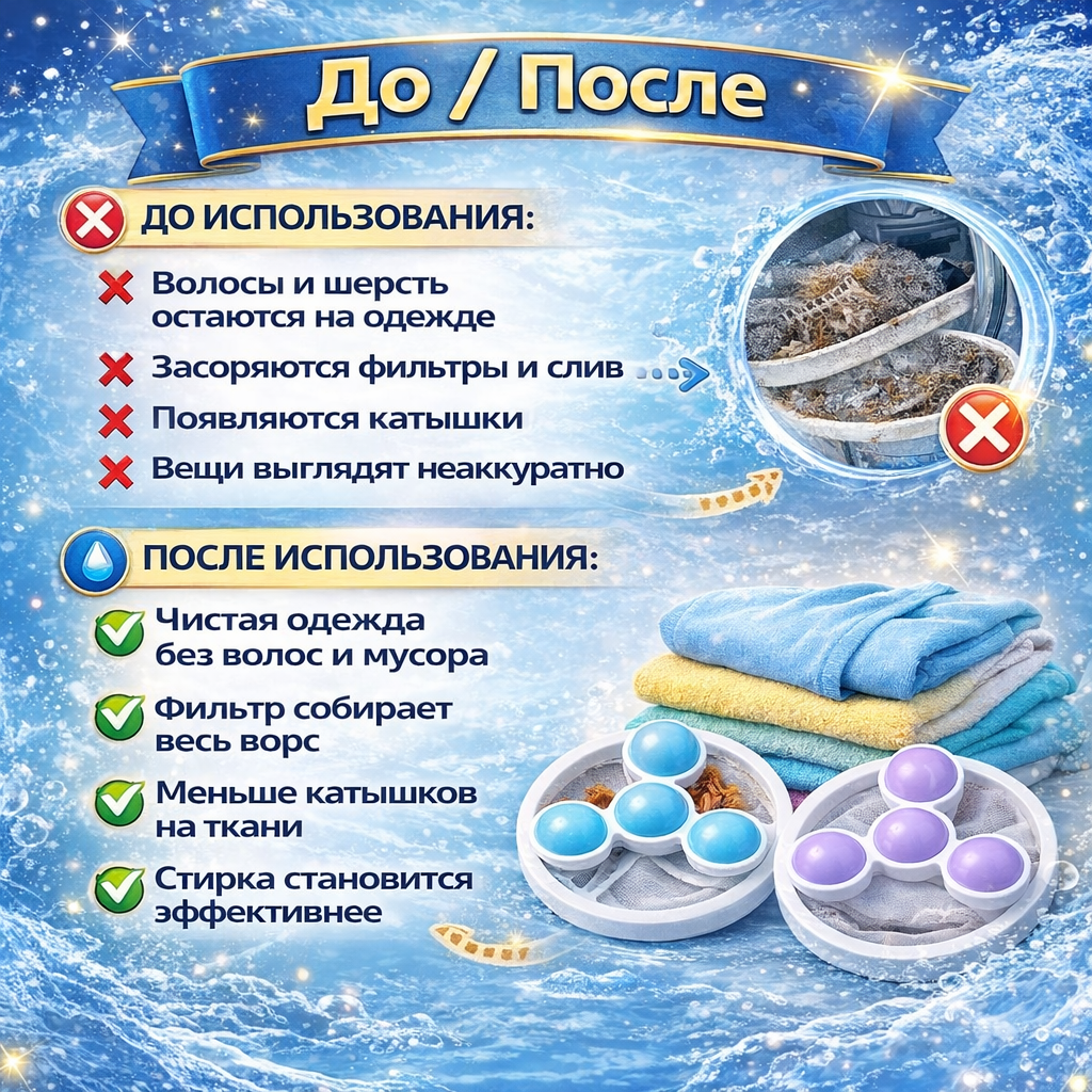 Шарики-фильтр вид 4